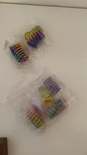 Cat Spring Interactive-Toys Plastic Durable Coil Colorful 20pcs Pet-Action Wide