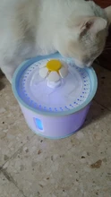 Fuente de agua para perros o gatos, dispensador eléctrico-automático, silencioso, y con luz LED, alimentador USB, capacidad 2,4 L