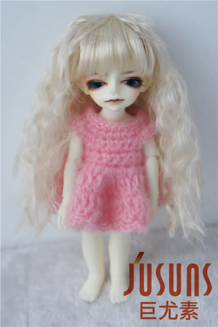 Парики для кукол JD041 1/12 1/8 размер 3 4 дюйма 5 дюймов|dolls accessories|doll wigbjd doll wigs |