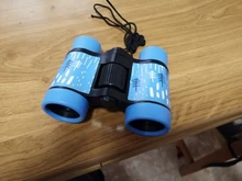 Binoculares de goma 4x30 para niños, telescopio antideslizante, portátil, regalos para exteriores, HB88