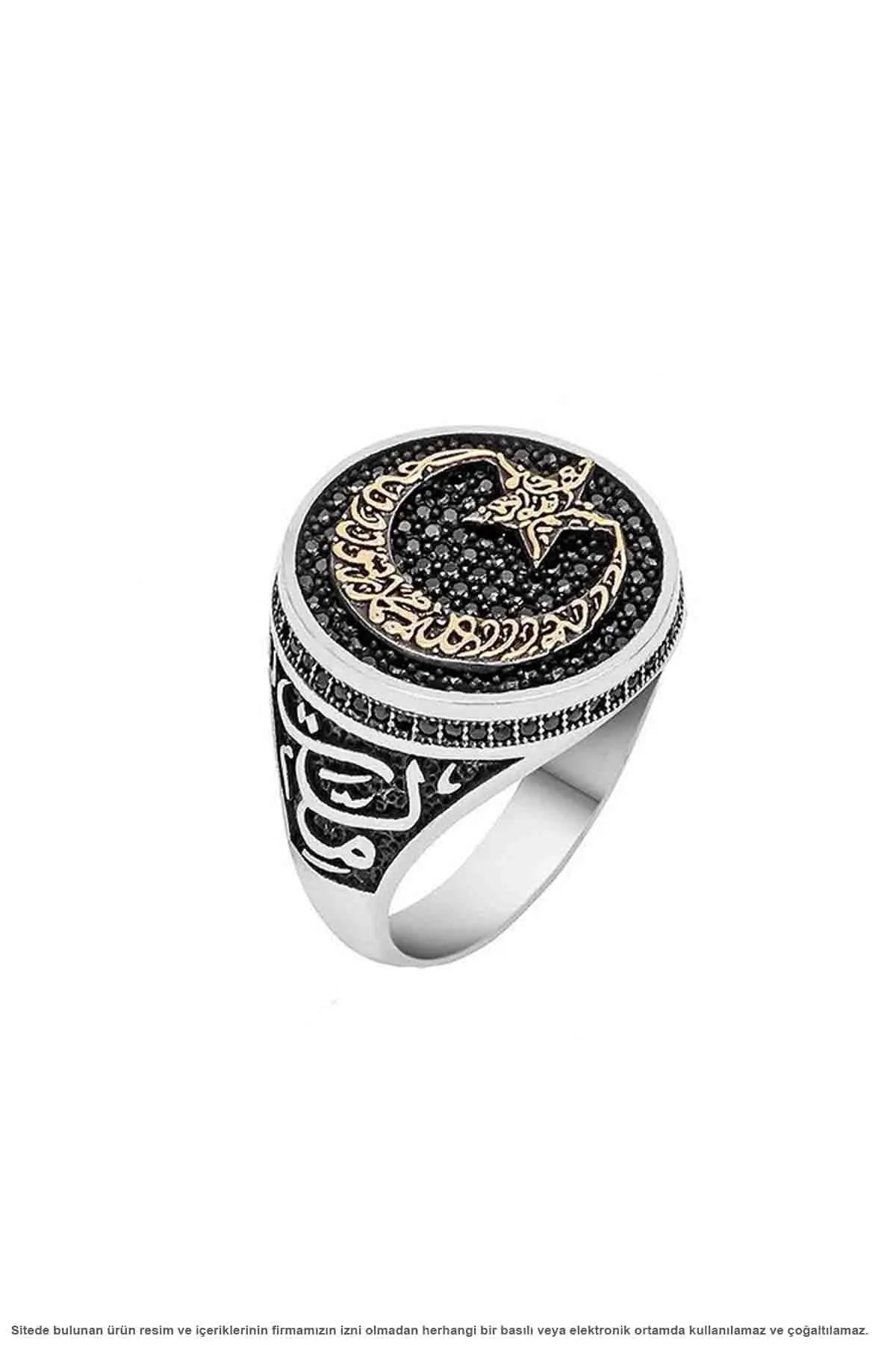 

Silver the Moon The StARS Micro Cubic Zirconia Men Ring New