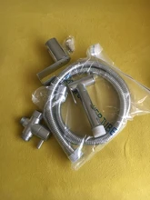 Bidet Faucet Sprayer-Kit Shower-Head Toilet Hand-Held Bathroom Hose--T-Adapter--Holder