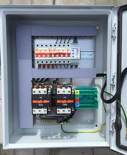 Shield automatic input Reserve (AVR). Network 380 V 40A 20 kW Generator 220 V. | Обустройство дома