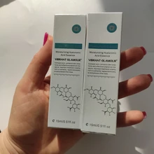 VIBRANT GLAMOUR-Suero facial para le cuidado de la piel seca, crema facial antienvejecimiento, reduce el blanqueamiento de poros, esencia hidratante de ácido hialurónico, 15ml