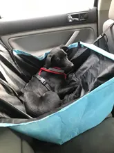 CAWAYI KENNEL Pet Carriers Dog Car Seat Cover Carrying for Dogs Cats Mat Blanket Rear