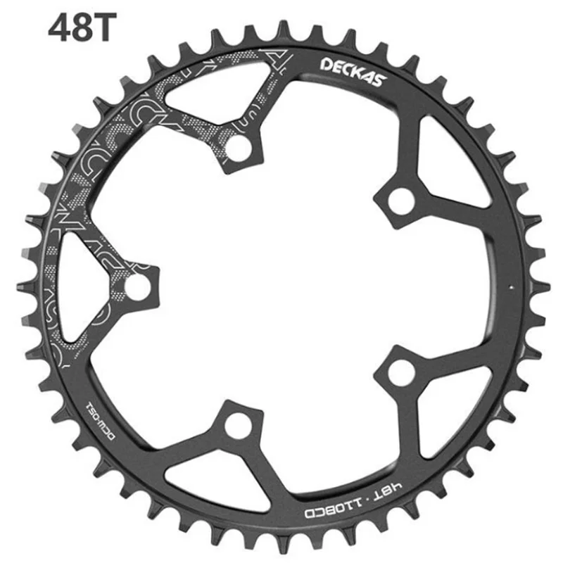Road Bike Narrow Wide Chainring 36T-58T Bike Chainwheel For shimano Forsram Bicycle crank Accessories Deckas 110/5 BCD 110BCD bike chainring bicycle parts