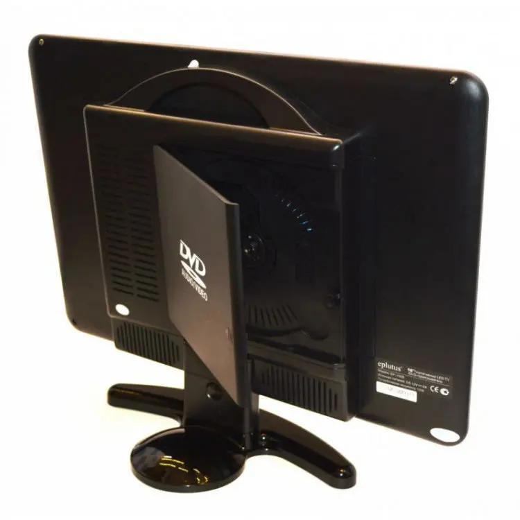  Car TV Eplutus EP-1608T C DVD works format digital broadcast DVB-T2 Built-in BATTERY 16 inch 1920*1