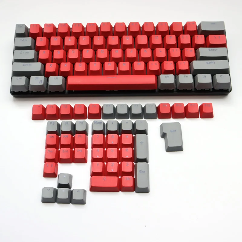 Keycap Backlit Duas Cores Tecla Caps Para