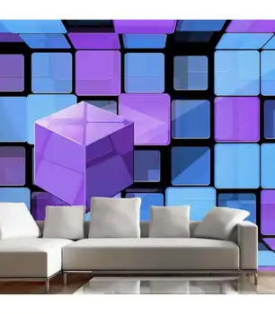 

Mural-Rubik cube