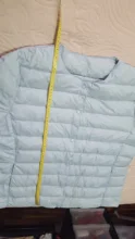 Abrigo de plumón ultraligero para mujer, chaqueta de plumón de pato sin cuello redondo, acolchado, portátil, novedad de invierno 2020