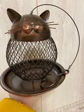 Bird-Feeder Hanging-Bird Garden-Decoration Outdoor-Decor Handmade Vintage Villa Tooarts