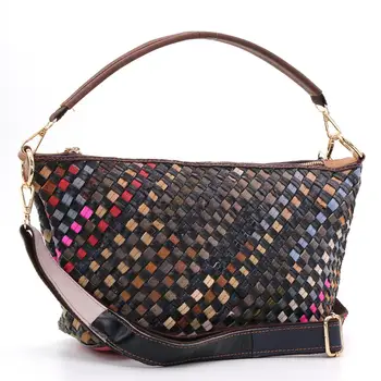 

Shoulder bags for woman Multicolored Leather handbag Large Casual