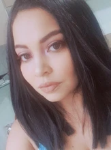 NNZES-peluca recta con corte Bob para mujeres negras, pelo sintético, parte media, resistente al calor, pelo Natural, 14 pulgadas