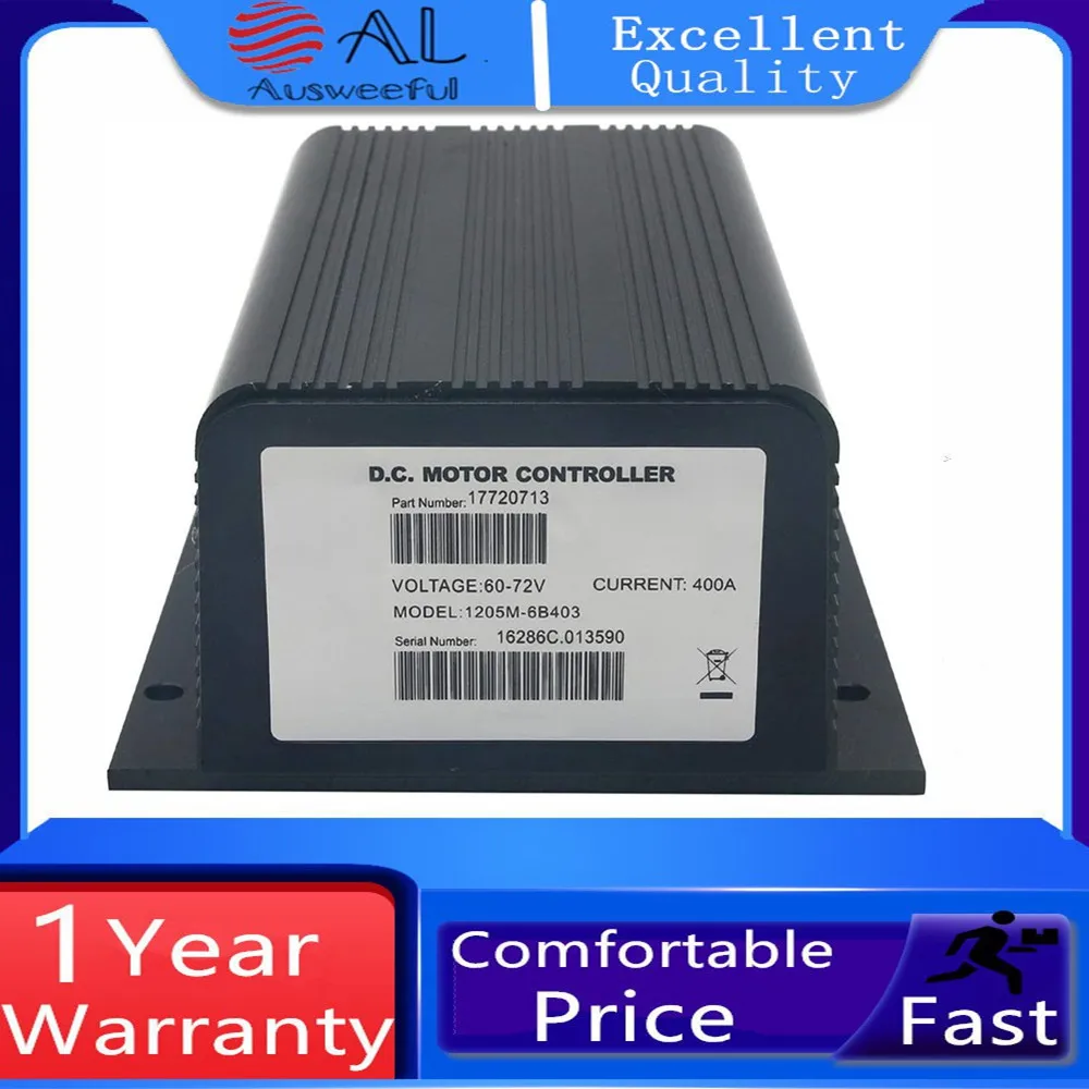 1205M6B403 1205M6B501 PMC 60V/72V 400A DC Series Motor Controller for