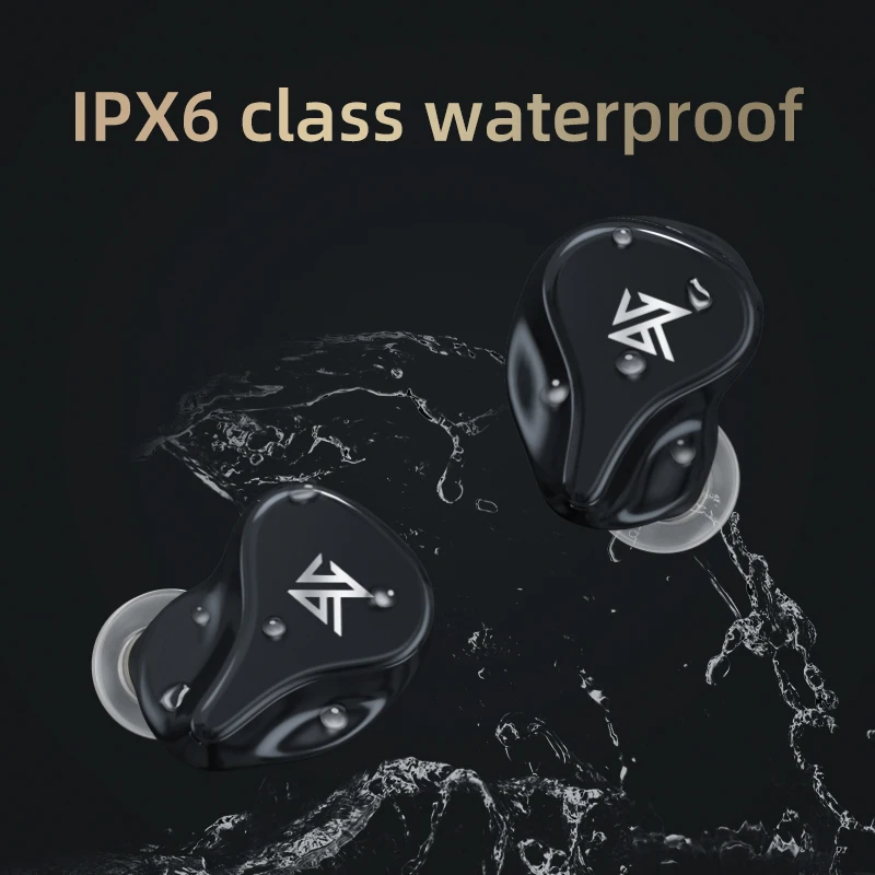KZ Z1 Pro TWS Bluetooth 5.2 Dynamic Earbuds IPX6 Waterproof Touch Control Noise Cancelling Sport Headset KZ For Z1 S1 S2 SA08