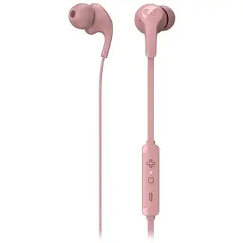 

Flow Tip Stereo earphone with mic + volume button-pink