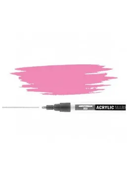 

MARKER ACRYLIC AMSTERDAM TIPPED 3-4 MM PINK QUINACRIDONE CLEAR