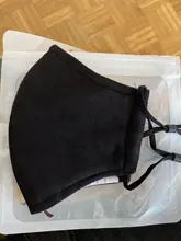 Mascarilla gruesa de invierno para adultos, máscara facial reutilizable, ajustable, a prueba de viento, de doble capa