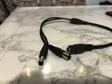 Uds cámara de seguridad CCTV 1 DC hembra a 2/3/4/5 macho adaptador de Cable de alimentación conector de Cable divisor para tira de LED