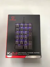 Mechanical-Keyboard Keypad Numeric Outemu-Switch Motospeed K23 OSU Blue 21-Keys Led-Backlight