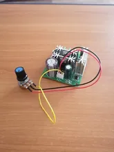 Regulador de velocidad continua, ancho de pulso PWM DC 6V-90V 15A controlador de velocidad del Motor de CC, 12V 24V 36V 48V 1000W