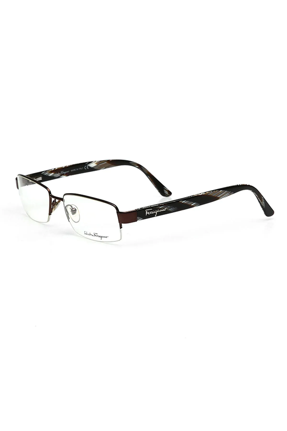 

Markamilla Unisex Reading Glasses Frame Demo Glasses Eyewear Transparent High Quality Women MenSalvatore Ferragamo SF 1758 57