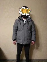 Chaqueta de plumón de pato con capucha para hombre, Parkas de invierno, chaqueta de plumón de pato blanco de 20 grados, exterior grueso, cálido, acolchado, M-4XL de gran tamaño