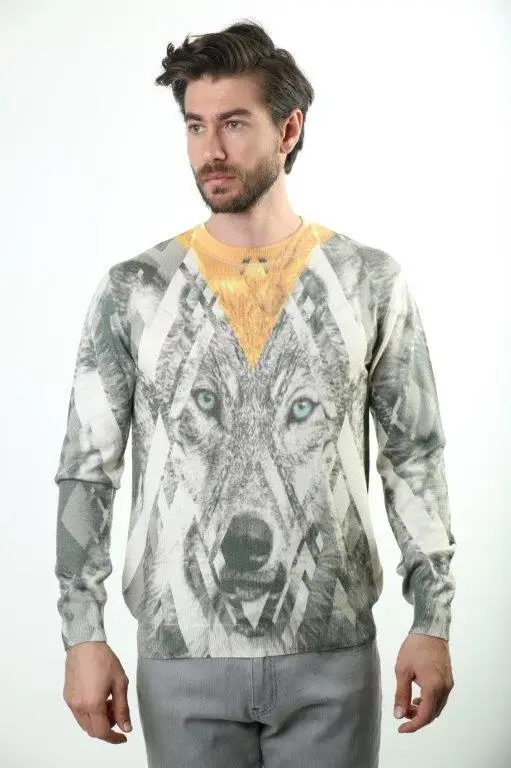 

Sweater Bike Collar Men 'S Sweater SW-BASKILI