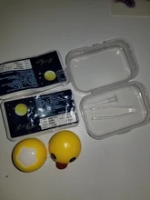 EASYSMALL lentes de contacto para los ojos de color gris lente de contacto anual hermoso alumno grado potencia 2 unids/par receta