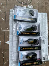Thritop-señuelo de pesca Crankbait, TP126, pececillo de 75MM, 11G, 6 colores diferentes, Wobblers, 1 metro, aparejos de pesca