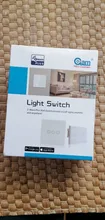 NEO COOLCAM NAS-SC01Z z-wave Más de Interruptor de Pared Light 2CH Gang Inalámbrico de Control Remoto Inteligente Domótica Z Interruptor de la luz