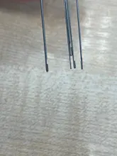 5 unids/lote super Acero inoxidable largo cordón agujas fácil herramientas joyería cordón pines para cordón de la fabricación de la joyería diy 27CM