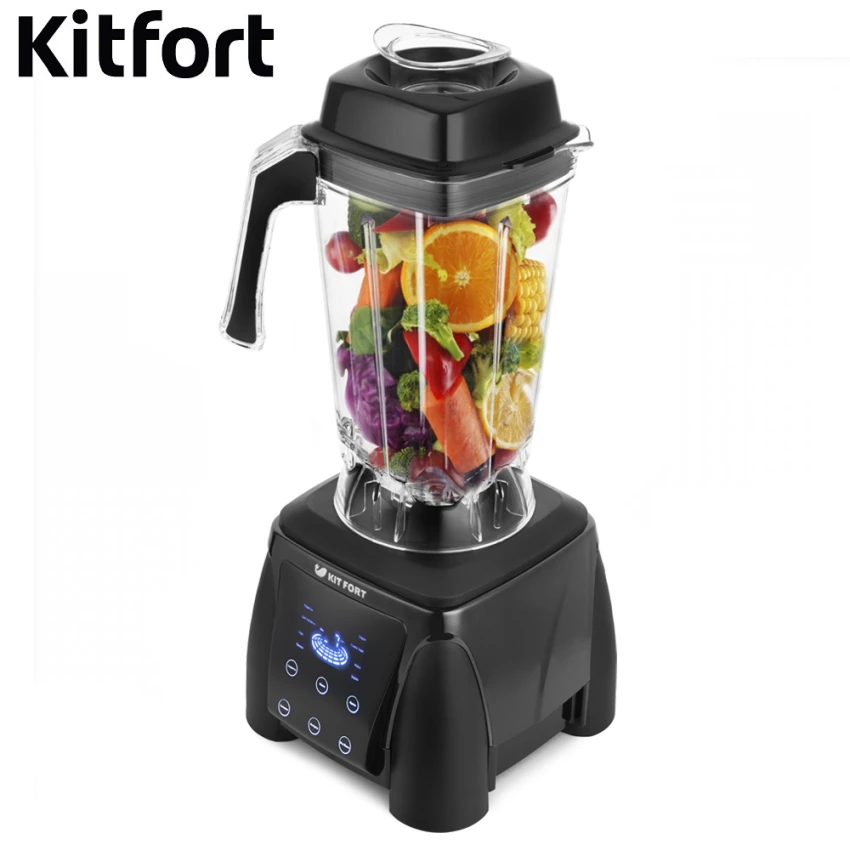 Черный Блендер Kitfort KT-1361 - Цвет: Черный