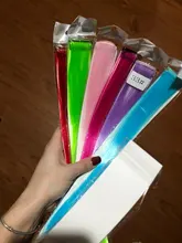 AliLeader-extensiones de cabello sintético para mujer y niña, 1 pieza, 20 colores, 50CM, largo, liso