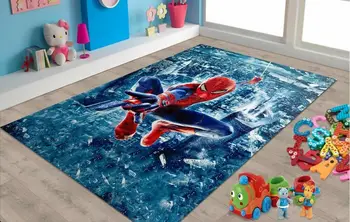 

Spiderman 6 Patterned Carpet ,Non Slip Floor Carpet,Teen's Carpet,Turkish Rug