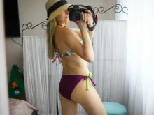 Two-Piece Suit Bikini-Set Beachwear Tube-Top Swimwear Women Bathing Print Plus-Size Floral