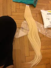 Cinta BHF en extensiones de cabello humano, 20 piezas de extensión recta Europea Remy