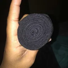 Mechones de cabello humano postizo liso brasileño, extensiones de cabello humano virgen sin procesar, Color Natural, hueso, 30 y 40 pulgadas