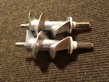 Tornillo de amoladora de carne, repuestos de barrena de 115mm, SS-989843 de tornillo de alimentación para Moulinex HV2 ME20 HV3 HV4 ME4 HV6 ME51 HV8, aparato de cocina