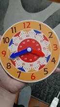 Wooden Clock Toys Teaching-Aids Montessori Second-Cognition Early-Preschool Minute Colorful
