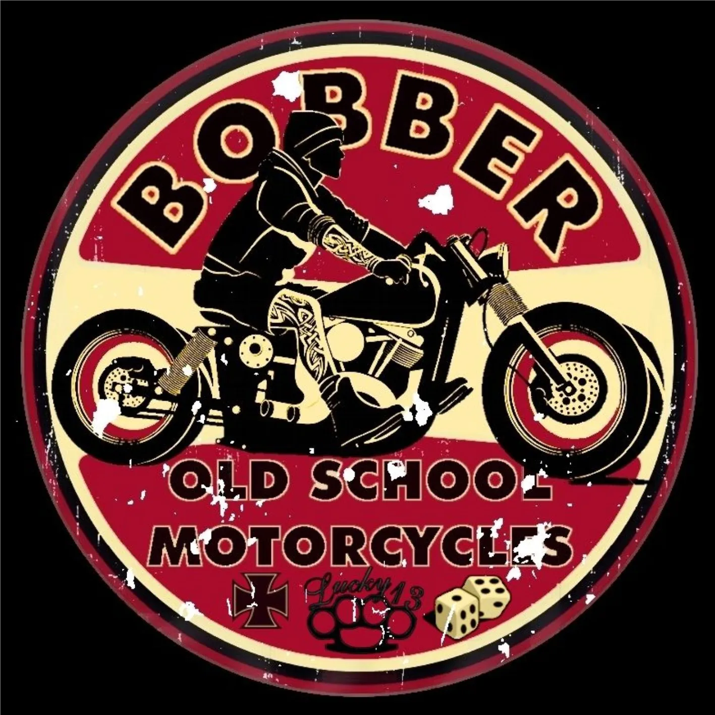 Поплавок. Мотоциклы. Нашивка из набивной ткани. Харли. | Дом и сад