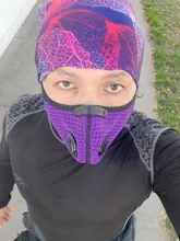 Mascarilla deportiva de carbón activado, máscara con filtro para polvo PM 2,5, anticontaminación, para correr, entrenamiento, ciclismo de montaña o carretera, transpirable