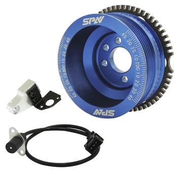 

V W AP 8V POLY V Underdrive crank trigger adapter kit included and sensor