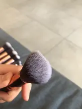 FLD5/15 Uds. Conjunto de brochas de maquillaje, polvo cosmético, sombra de ojos, base de colorete, fusión para belleza, pincel para maquillaje