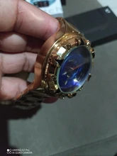 TEMEITE moda militar reloj de cuarzo de los hombres 3D esfera azul correa de acero inoxidable superior de la marca de lujo de dorado grande Dial relojes de pulsera 2021