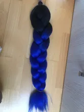 MISS ROLA-extensiones de cabello trenzado con brillante giro de 24 pulgadas, trenzas Jumbo con degradado, soporte de cabello sintético, venta al por mayor