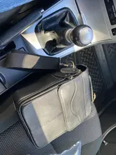 Bolso cruzado de piel de vaca para hombre, bandolera de hombro de diseño informal, a la moda, de 8 pulgadas, para tableta, 144-b