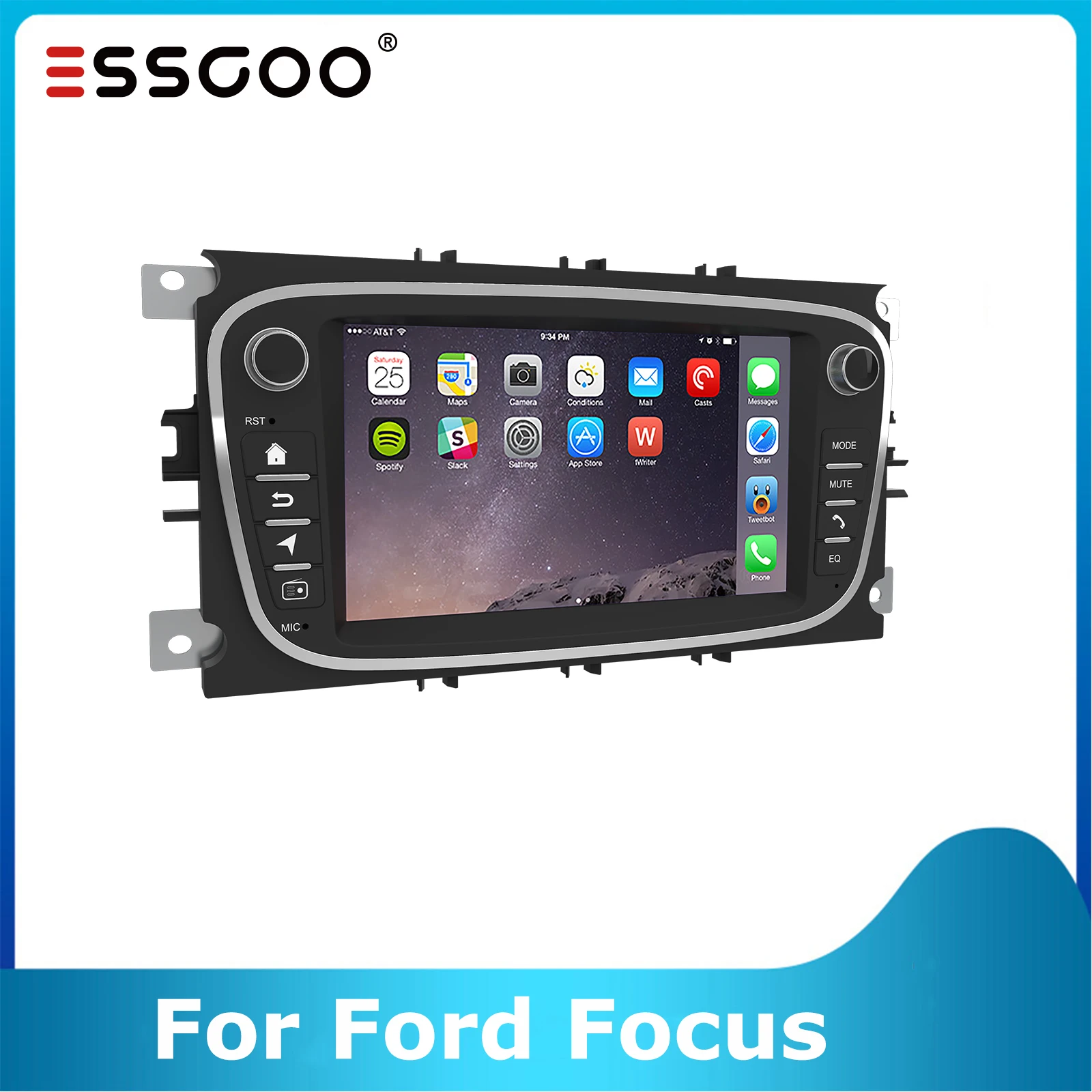 Магнитола ESSGOO для Ford Focus MK2 7 дюймов Android | Автомобили и мотоциклы