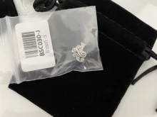 WOSTU-Cuenta para pulsera plata de primera ley con forma de letra, abalorio para brazalete, plata esterlina 925, diseño inicial de nombre, abecedario de la a a la z, brillante, CTC030