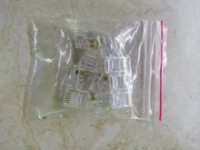 Conector Modular para teléfono RJ11, Conector de 6 pines, 6P6C, 10 Uds.